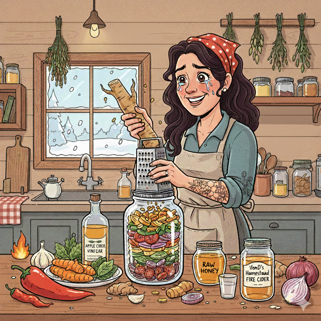 Winter Wellness Fire Cider Make & Take Workshop