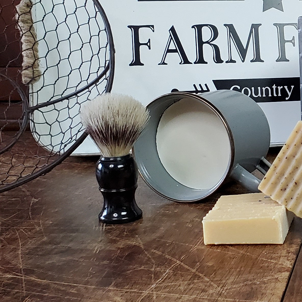 Old School Shave Mug